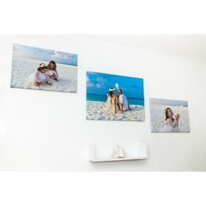 Fotoobrazy sada 3 kusů (2x -  60x40 cm, 1x - 70x50 cm) s vlastními fotkami, Plátno 100% bavlna: Premium Canvas 390g/m²