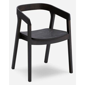 CANTARUTTI - Židle ARCO - dřevěná s područkami