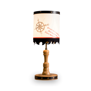 ČILEK - Dětská stolní lampa PIRATE