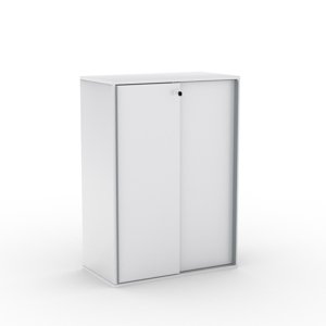 NARBUTAS - Skříň UNI SLIDE 3OH s posuvnými dveřmi, 80x42,5x112 cm / X3S082 /