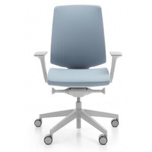 ProfiM - Kancelářská židle LIGHT UP 230 SFL světle šedá s čalouněným opěrákem