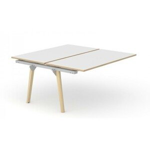 NARBUTAS - Dvoumístný přídavný stolový díl NOVA WOOD lamino 160x144 cm
