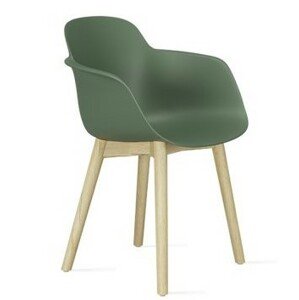 INFINITI - Židle SICLA s dřevěnou podnoží