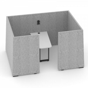 NARBUTAS - Akustický box JAZZ SILENT BOX se stolkem a držákem monitoru