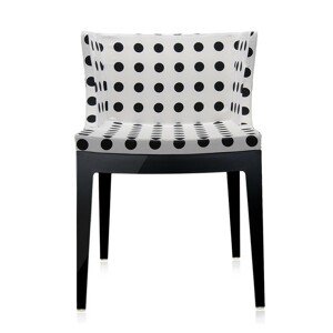 Kartell - Židle Mademoiselle Black&White