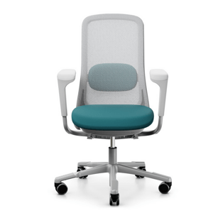 HÅG - Židle SoFi šedá s područkami, vyšší sedák