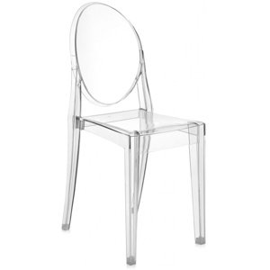 Kartell - Židle Victoria Ghost, transparentní