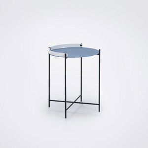 Houe Denmark - Konferenční stolek EDGE, 46 cm, modrá