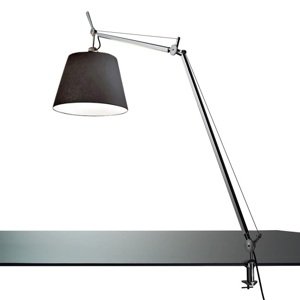 ARTEMIDE - Stolní lampa Tolomeo Mega Tavolo - stříbrná/černá 360 mm