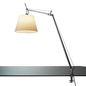 ARTEMIDE - Stolní lampa Tolomeo Mega Tavolo - černá/pergamen 360 mm