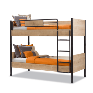 ČILEK - Patrová postel MOCHA včetně matrací 90x200 cm
