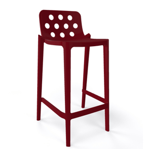 GABER - Barová židle ISIDORO 76 - vysoká, vínová