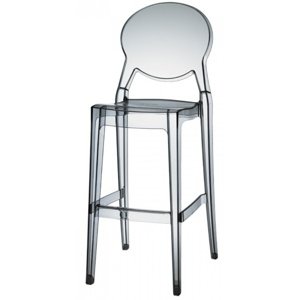 SCAB - Barová židle IGLOO vysoká - kouřová
