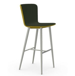 MIDJ - Barová židle CALLA s čalouněným sedákem