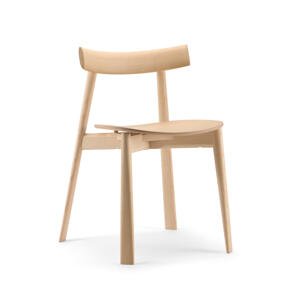 CIZETA - Stohovatelná židle REMO 2201 SE celodřevěná