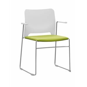 RIM - Konferenční židle REDONDA s čalouněným sedákem a područkami