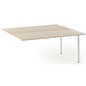 NARBUTAS - Dvoumístný přídavný stolový díl ZEDO 120x144,5 cm